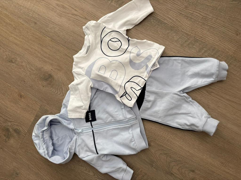 Baby pakje hugo boss 3 delig, Kinderen en Baby's, Ophalen of Verzenden, Zo goed als nieuw