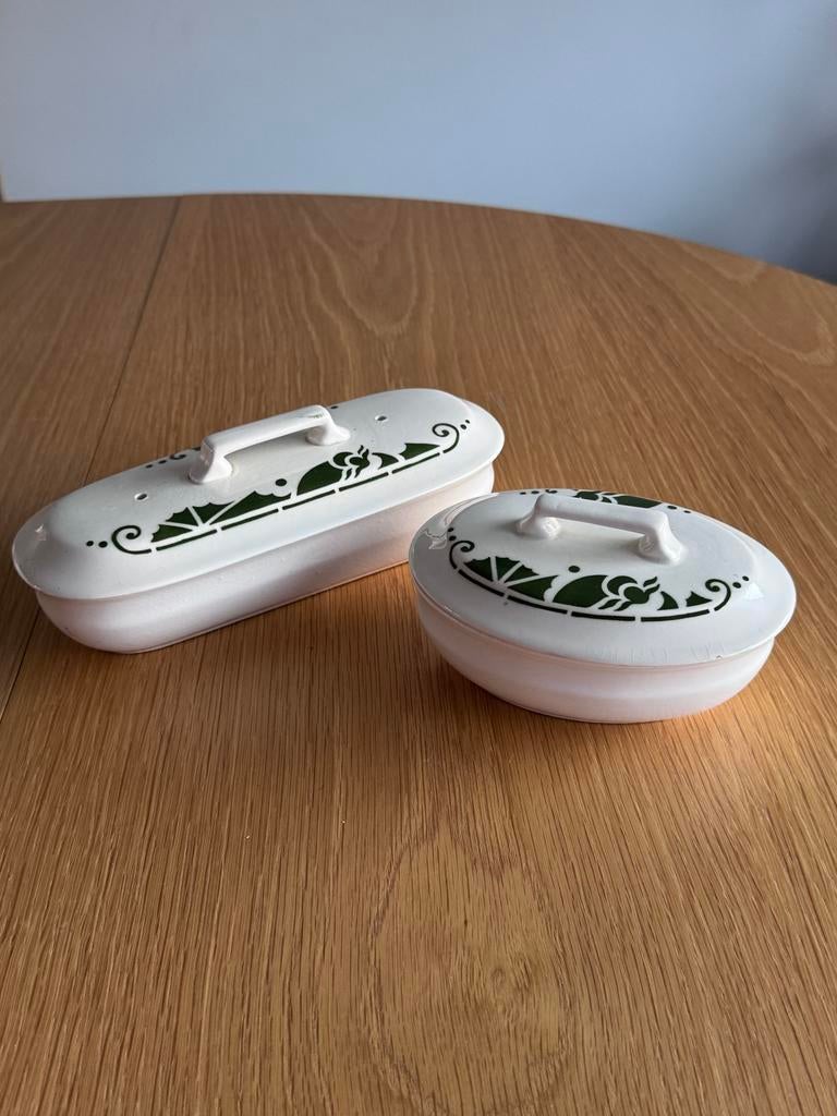 Vintage Art Deco Schalen Societe Ceramique Maastricht, Ophalen of Verzenden