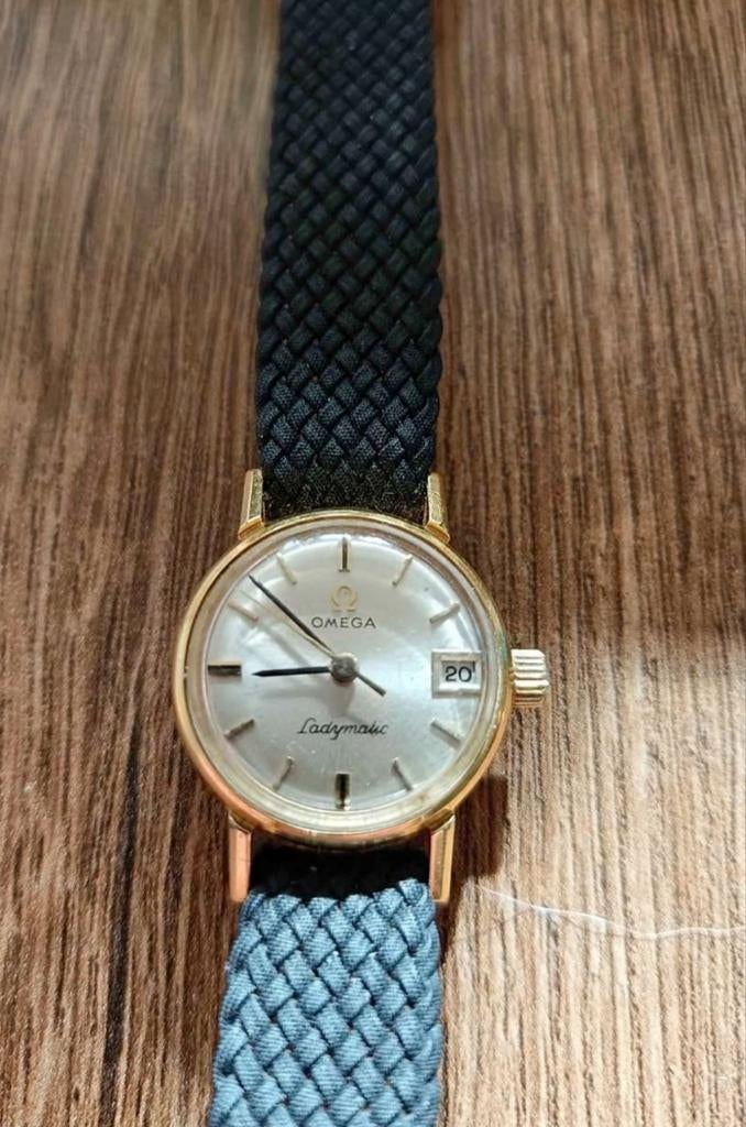 Omega dames horloge automaat, loopt niet, Ophalen of Verzenden