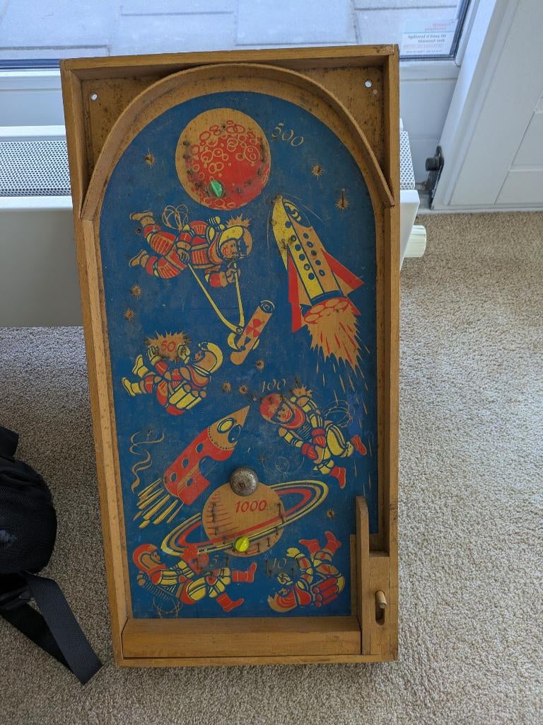 oud speelgoed knikkerbak, Antiek en Kunst, Antiek | Speelgoed, Ophalen of Verzenden