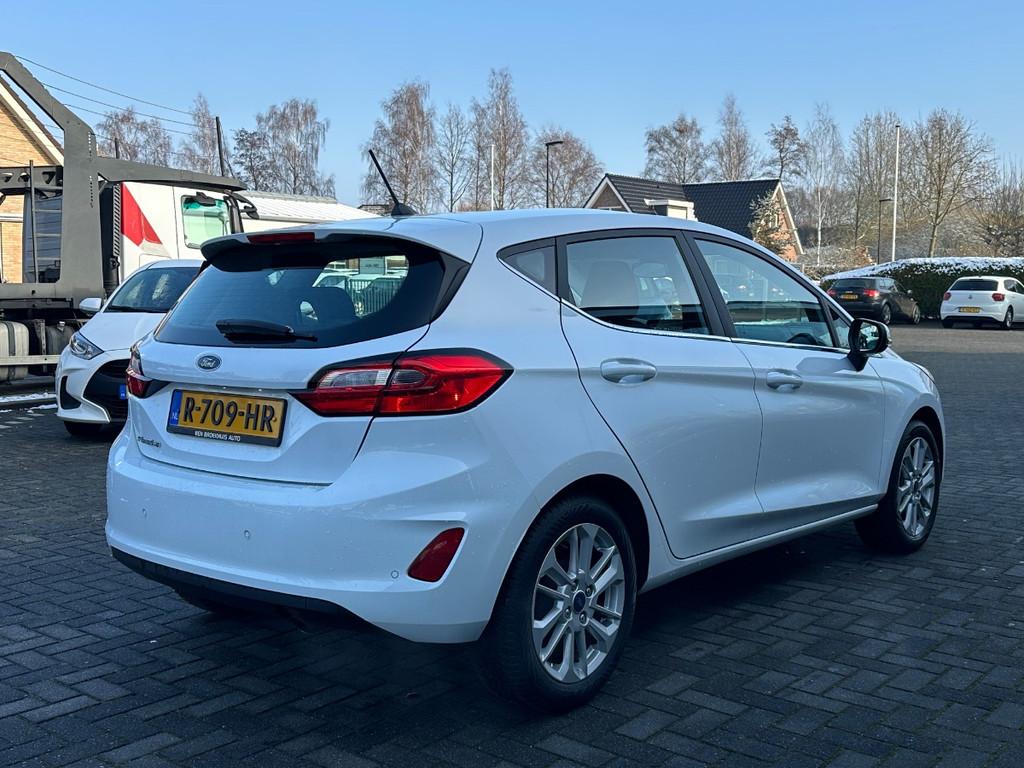 Ford Fiesta 1.0 EcoBoost | Titanium 5-Drs | Airco | Cruise, Voorwielaandrijving, Gebruikt, 100 pk, Origineel Nederlands