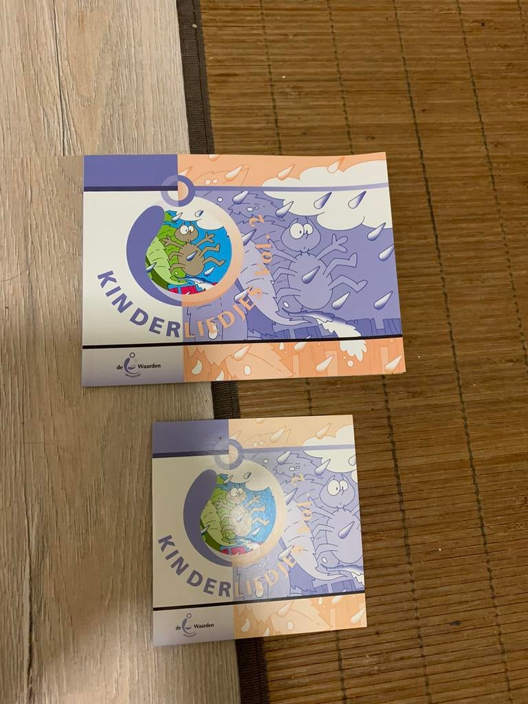 De Waarden kinderliedjes, Ophalen of Verzenden, Zo goed als nieuw