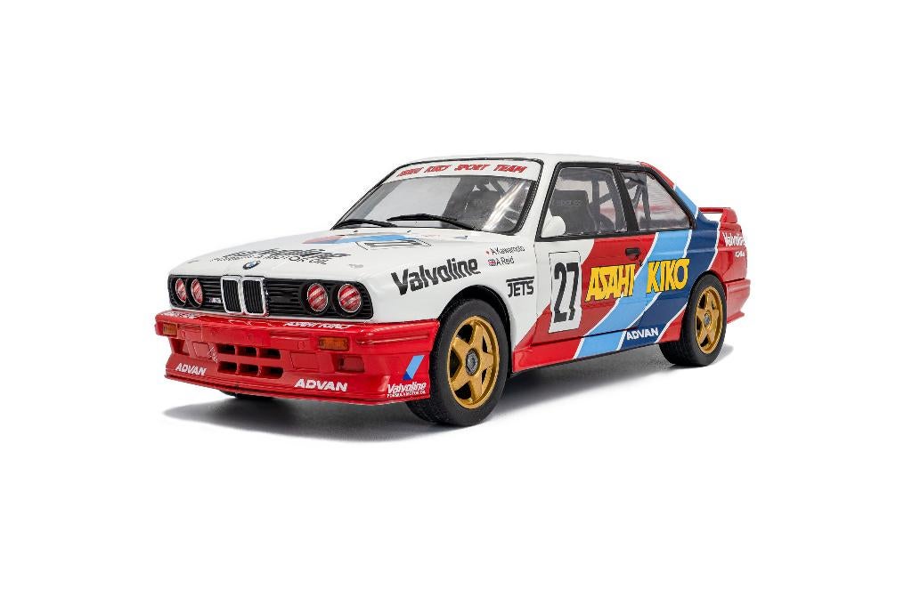 1:18 BMW E30 M3 Asahi Kiko Motorsport - JTCC 1986 NIEUW!, Hobby en Vrije tijd, Modelauto's | 1:18, Auto, Nieuw, Ophalen of Verzenden
