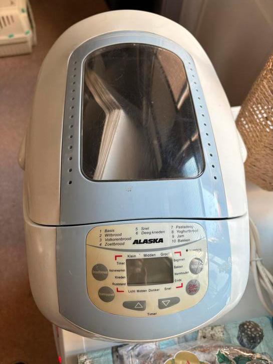 Alaska Broodbakmachine BM 2000 - Gebruikt, Met timer, Gebruikt, 800 tot 1200 gram deeg, Ophalen of Verzenden