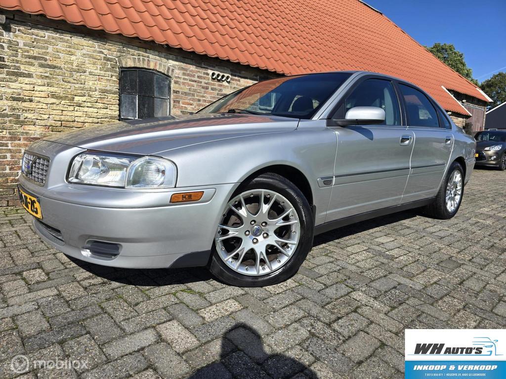 Volvo S80 2.4 Automaat facelift!, Auto's, Volvo, Bedrijf, 2435 cc, 1499 kg, Sedan