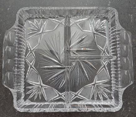 Snack schaaltje / serveerschaal zgan, Ophalen of Verzenden, Overige stijlen, Glas, Schaal of Schalen