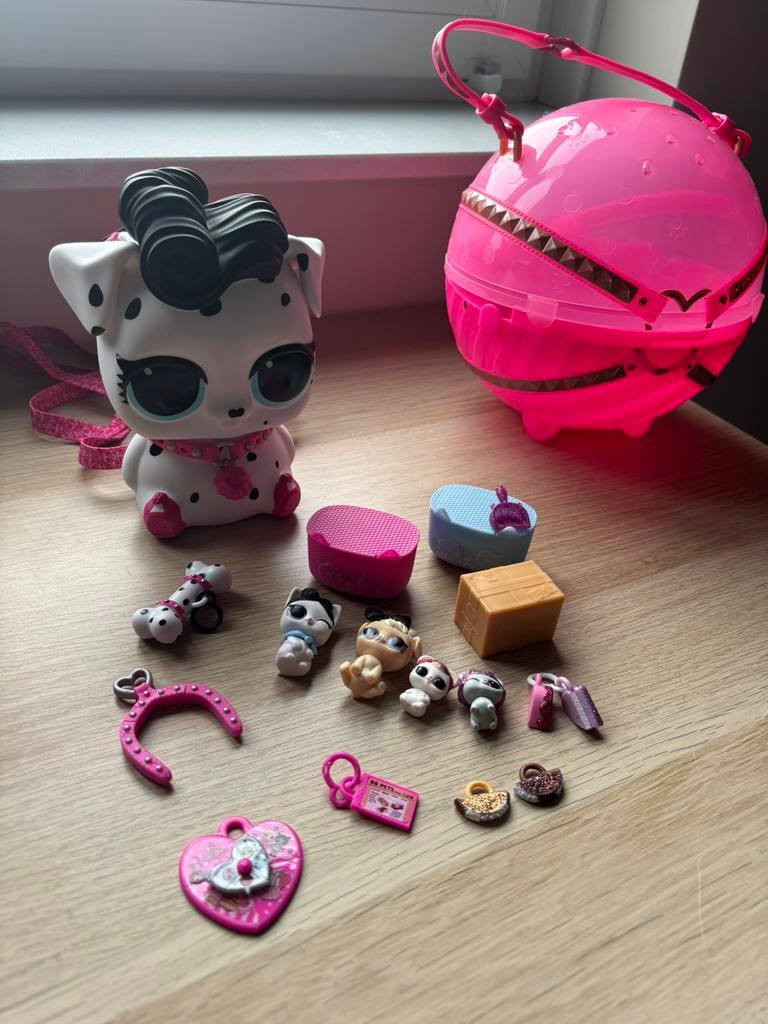 LOL surprise tas en spaarpot hond, Ophalen, Zo goed als nieuw