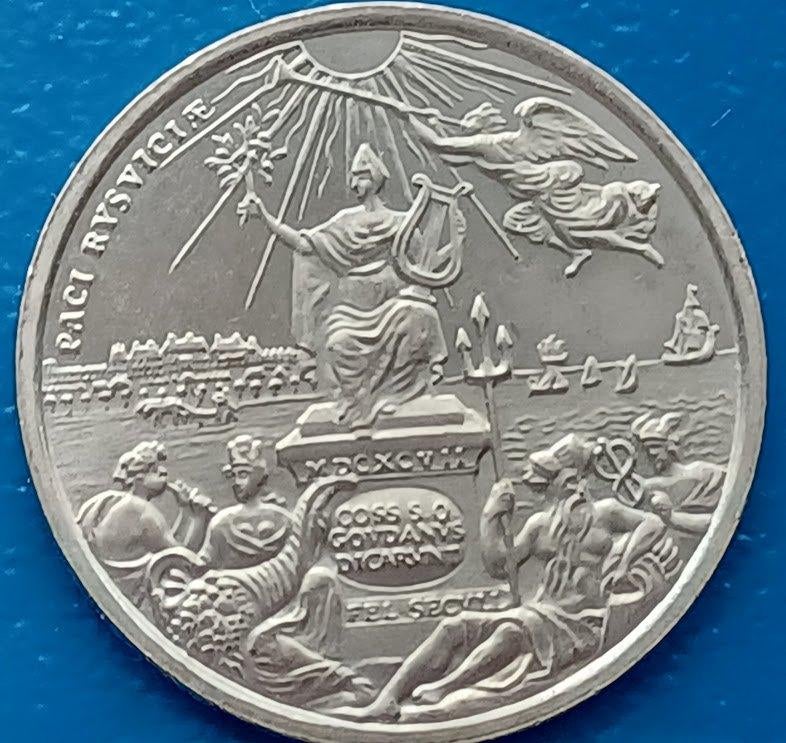 Penning Rijswijk - Vredesvijfje - 1997, Verzenden, Overige materialen, Nederland