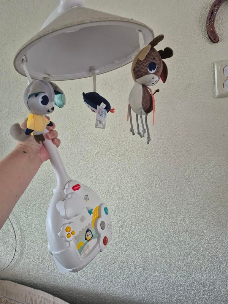 Tiny Love Boxmobiel met Projector, Ophalen of Verzenden, Gebruikt, Mobiel, Met licht