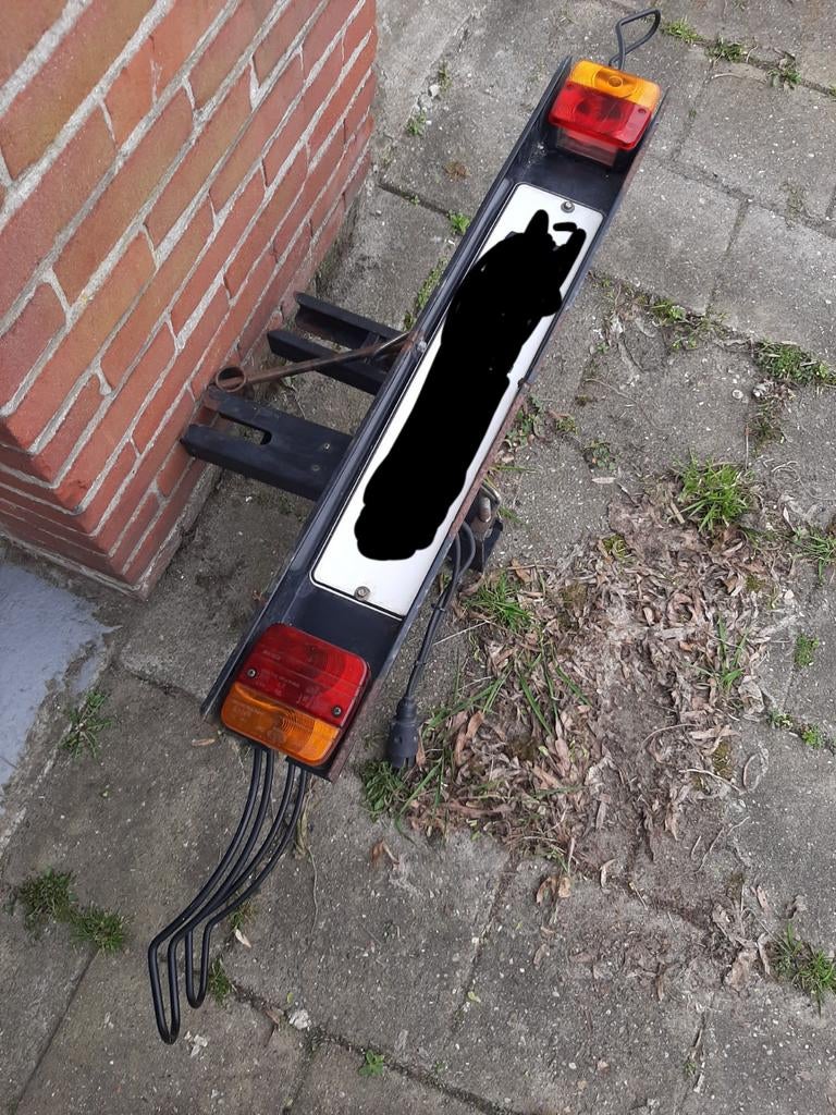 Stevige fietsdrager voor trekhaak - gebruikt, maar goed, Ophalen, 2 fietsen, Gebruikt, Trekhaakdrager