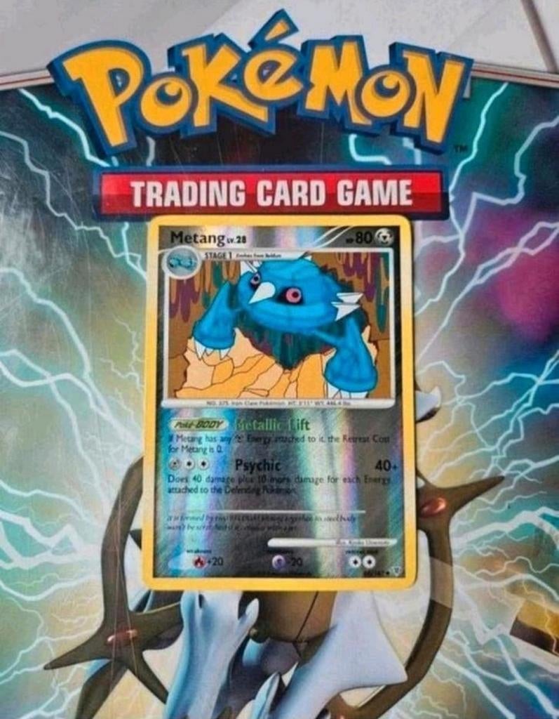 Metang 69/147 Platinum Supreme Victors pokemon kaart reverse, Ophalen of Verzenden, Gebruikt, Foil