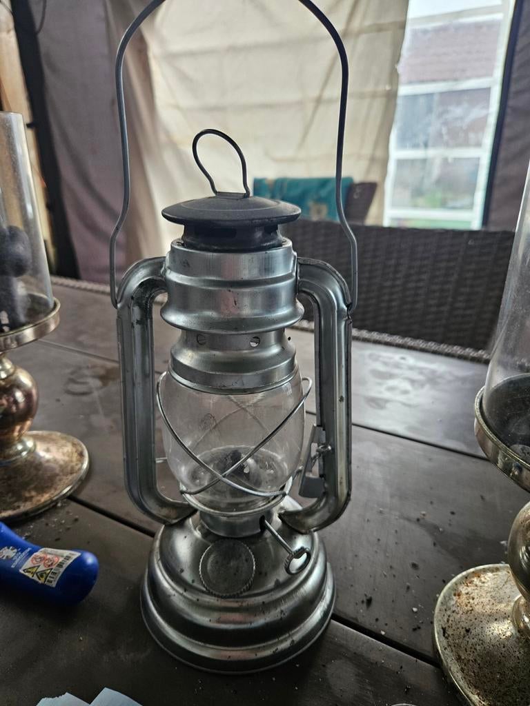 Vintage olielamp / stormlantaarn - Boomerang, Ophalen of Verzenden