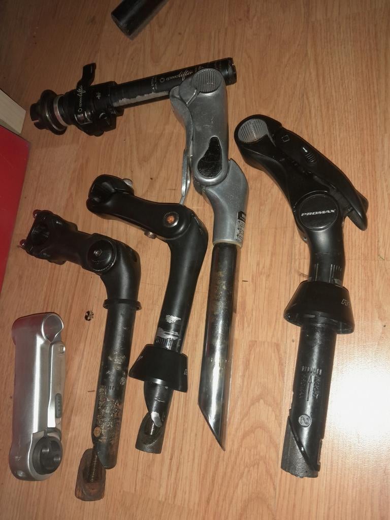 Stuurpen verstelbaar fietsonderdelen sturen fietsstuur, Ophalen of Verzenden, Gebruikt, Overige merken