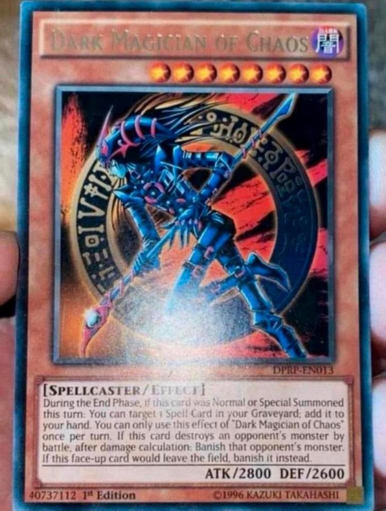 Yu-Gi-Oh! Dark Magician of Chaos DPRP 1st Edition !, Hobby en Vrije tijd, Verzamelkaartspellen | Yu-gi-Oh!, Ophalen of Verzenden