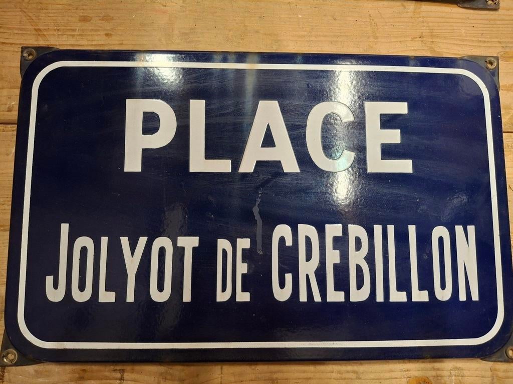 Emaille bord straatnaambord naambord plaatsnaambord, Ophalen of Verzenden