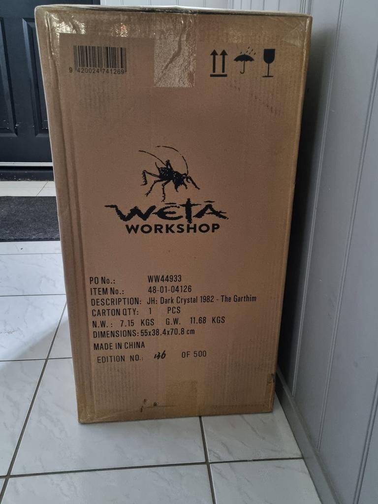 Weta Garthim statue The Dark Crystal, Verzamelen, Ophalen of Verzenden, Nieuw, Beeldje, Replica of Model