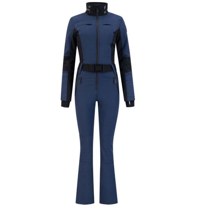 Nikkie skipak blauw maat 32 - softshell ski jumpsuit, Ophalen of Verzenden, Zo goed als nieuw, Nikkie, Maat 34 (XS) of kleiner