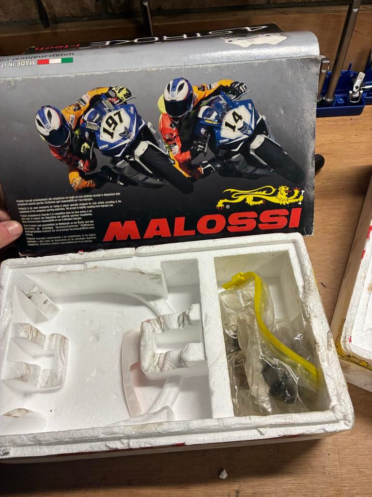 Malossi 218cc 4T Cilinder Watergekoeld voor Aprilia/Piaggio, Verzenden, Gebruikt, Cilinder, Overige merken