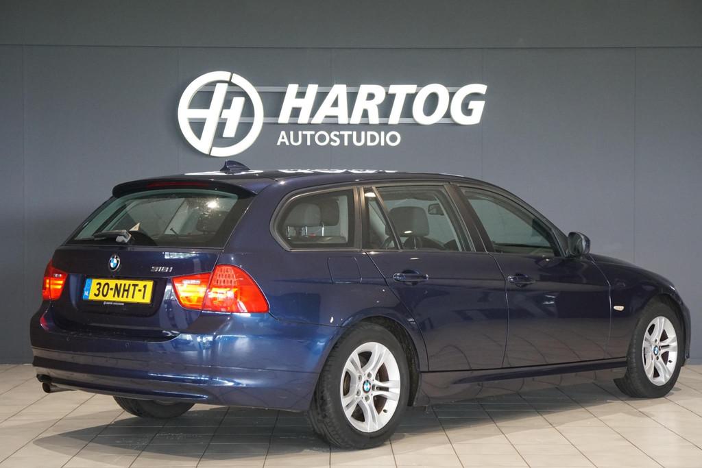 BMW 3-serie Touring 318i Business Line, Euro 5, Blauw, Origineel Nederlands, Handgeschakeld