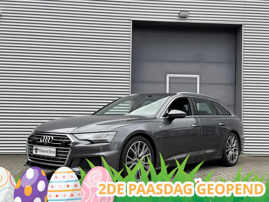 Audi A6 Avant 50 TFSI e quattro S edition I Aut. I S-Line I, Automaat, 77 km/l, Gebruikt, Zwart
