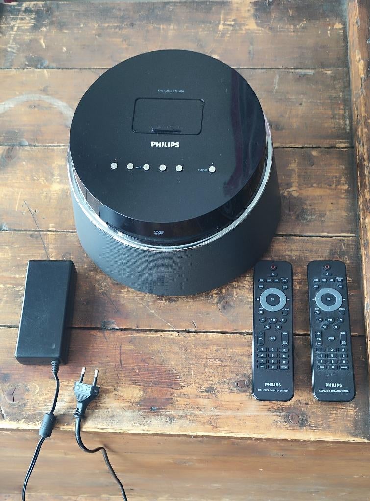 Philips Compact Home Cinema systeem CTS4000/12, Philips, Ophalen of Verzenden, Dvd-speler, 40 tot 70 watt