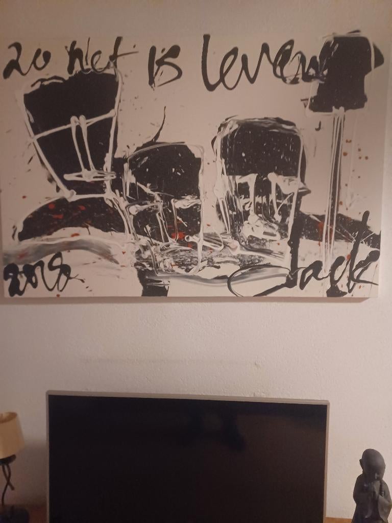 Jack art, Antiek en Kunst, Kunst | Schilderijen | Modern, Ophalen