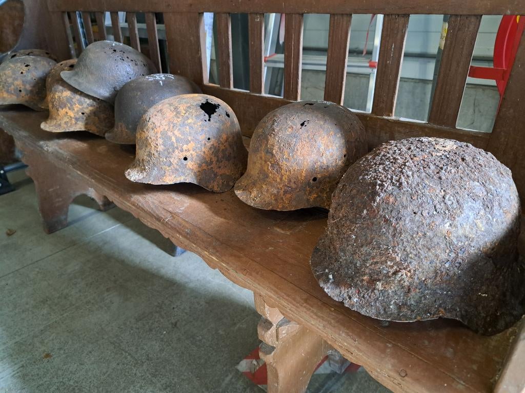 Duitse helmen Tweede Wereldoorlog, Ophalen, Duitsland, Helm of Baret