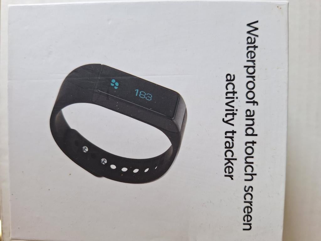 Nieuwe Activity Tracker - Waterdicht, Ophalen, Zwart, Nieuw, Waterdicht