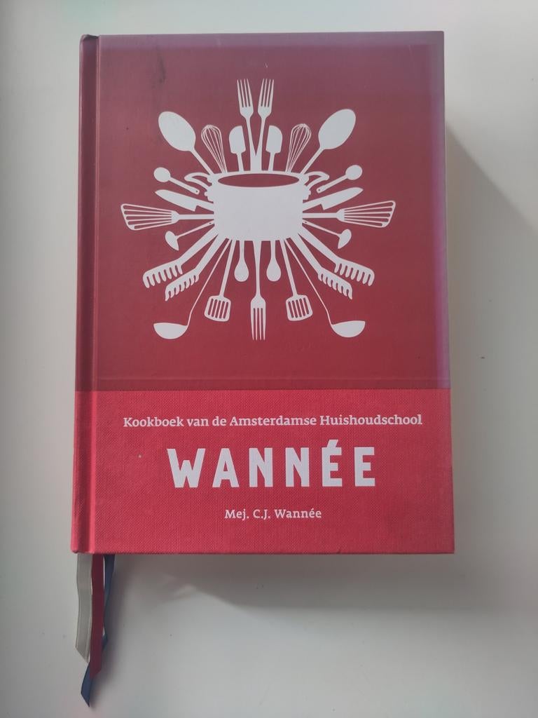 Kookboek Wannee - Amsterdamsche Huishoudschool - Ongebruikt, Ophalen of Verzenden, Zo goed als nieuw, Hoofdgerechten, Nederland en België