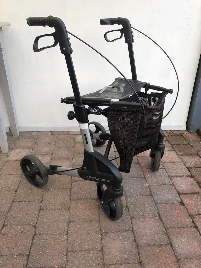 Rollator Tupra Troja 87 cm hoog, Ophalen, Opvouwbaar, Gebruikt