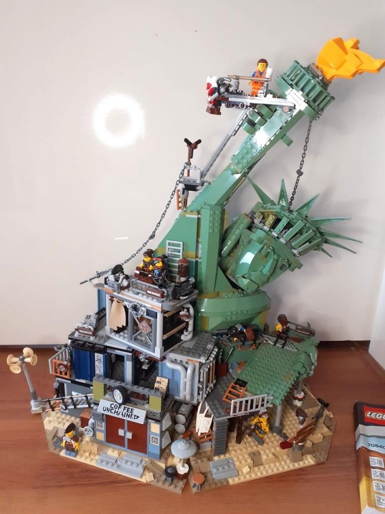 LEGO 70840 Apocalypseburg 100% compleet (+ Harley Quinn fig), Ophalen, Zo goed als nieuw, Complete set, Lego