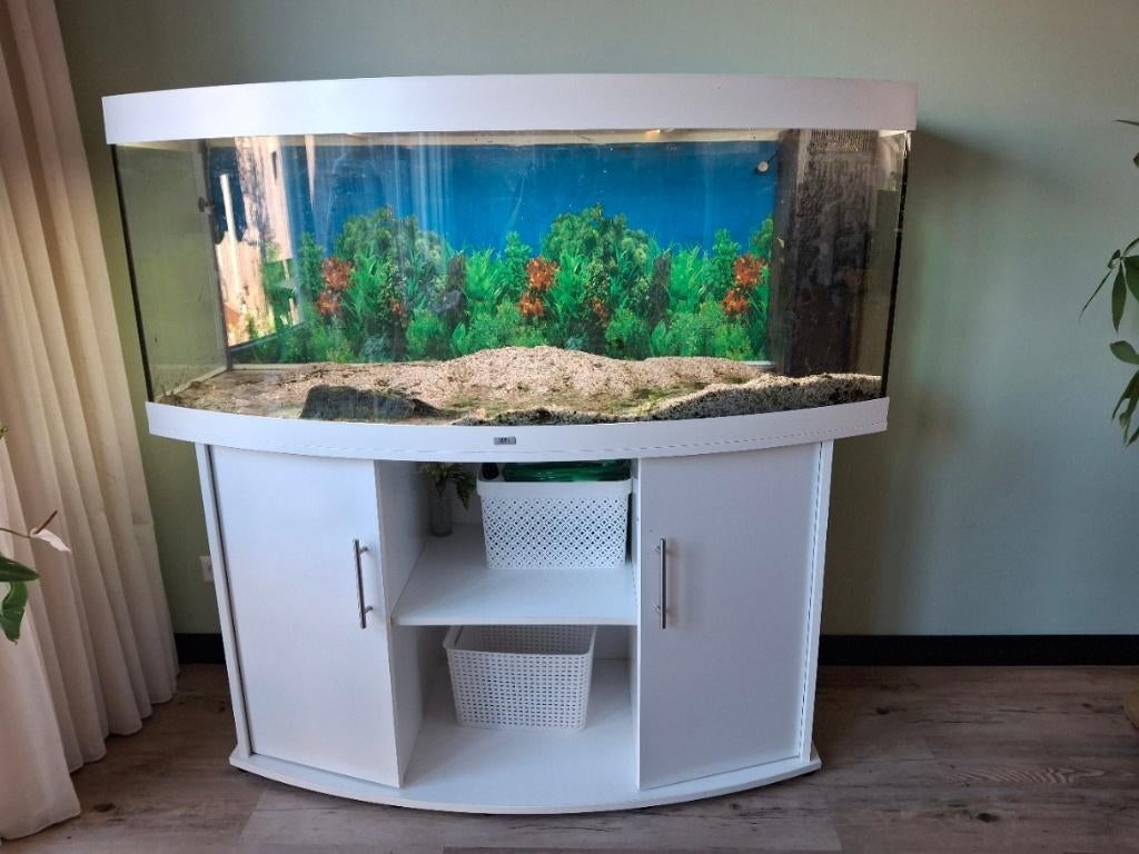 Juwel aquarium 450-Vision, Dieren en Toebehoren, Vissen | Aquaria en Toebehoren, Gebruikt, Leeg aquarium, App-bediening, Inclusief controller