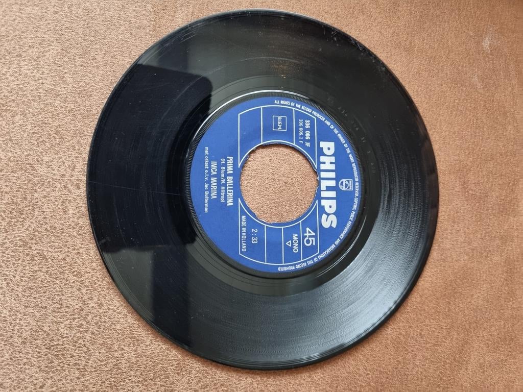 Imca Marina - Prima Ballerina / Sacha (Philips 336 006 JF), Ophalen of Verzenden, Gebruikt, Overige formaten, Levenslied of Smartlap