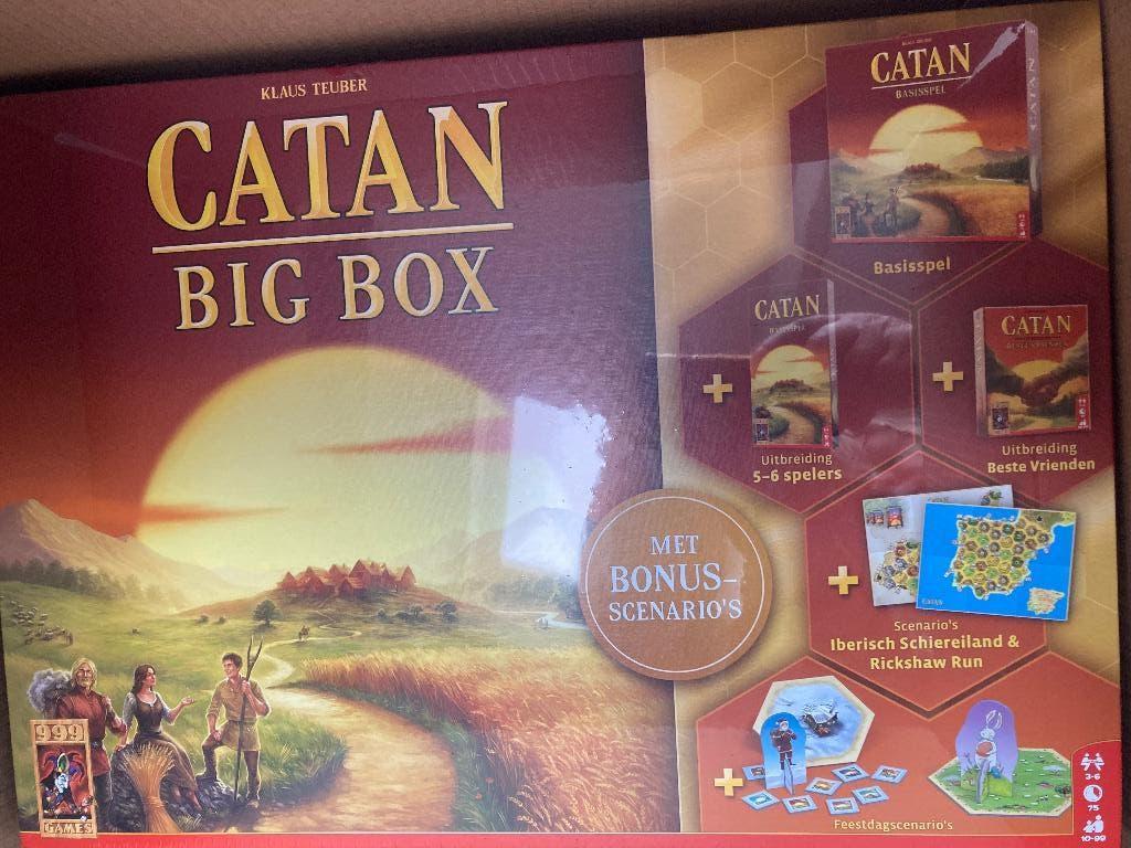 Kolonisten van Catan big box 5-6 spelers nieuw, Ophalen of Verzenden, Nieuw, 9999 Games