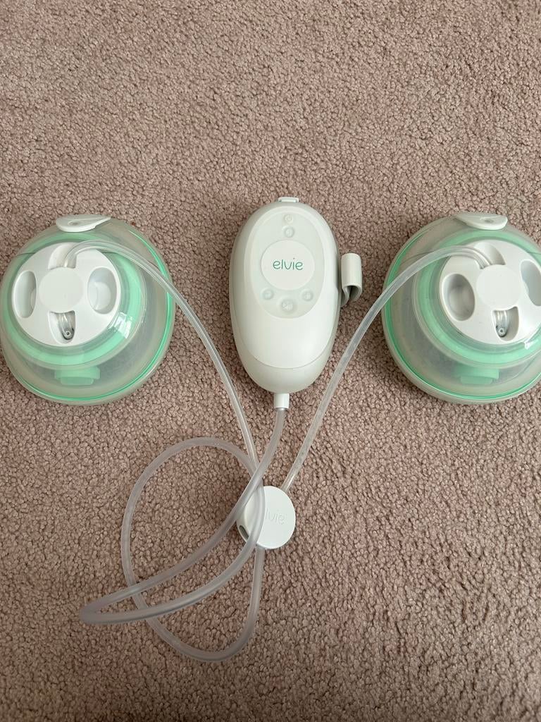 Elvie Stride Dubbele Borstkolf - Handsfree & Stil, Kinderen en Baby's, Babyvoeding en Toebehoren, Zo goed als nieuw, Borstkolf