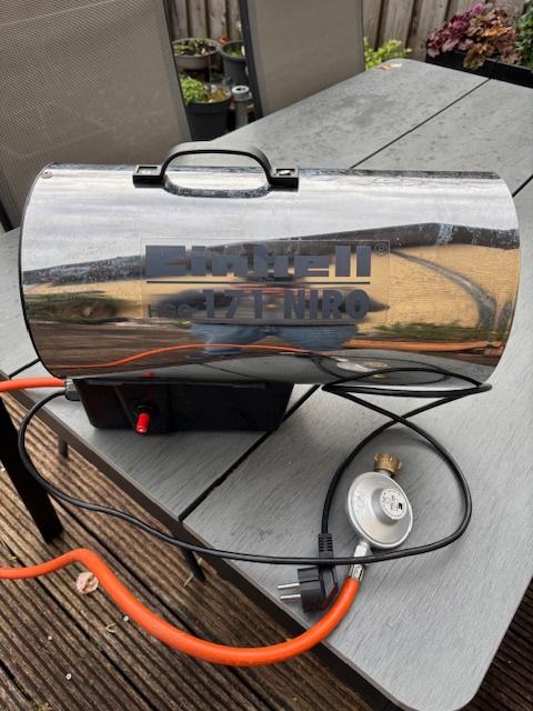 Hetelucht kanon, Ophalen, 30 tot 80 cm, Kachel, Zo goed als nieuw