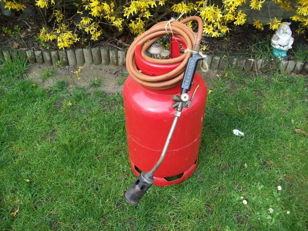 Gasbus met Propaan/Butaanbrander, Ophalen, Gebruikt