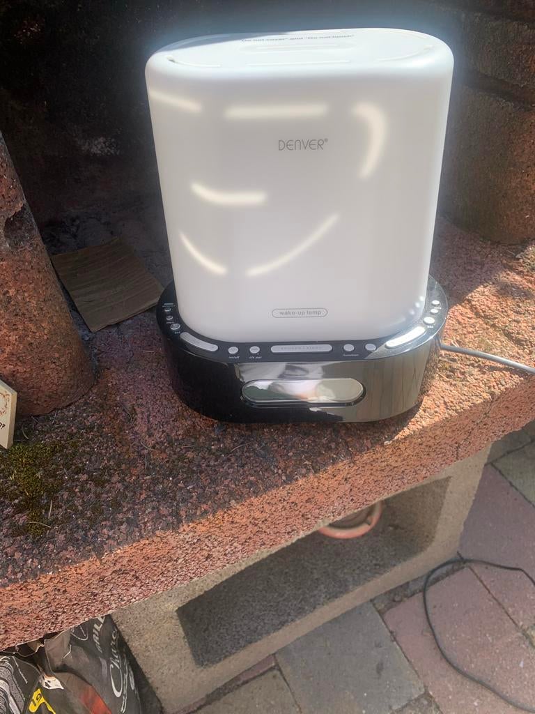 Denver Wake-up Lamp - Zo goed als nieuw, Ophalen of Verzenden, Zo goed als nieuw