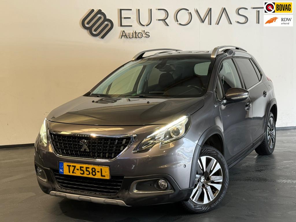 Peugeot 2008 1.2 PureTech GT-line Navi Panoramadak Cruise Tr, Voorwielaandrijving, Stof, Euro 6, Bedrijf