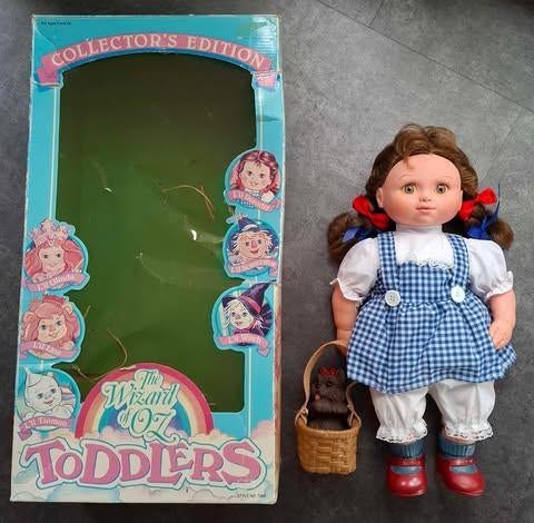 Dorothy en hondje Toto vintage pop  the Wizard of Oz, Americansaleshop@gmail.com, Eu, Actiefiguur of Pop, Eu
