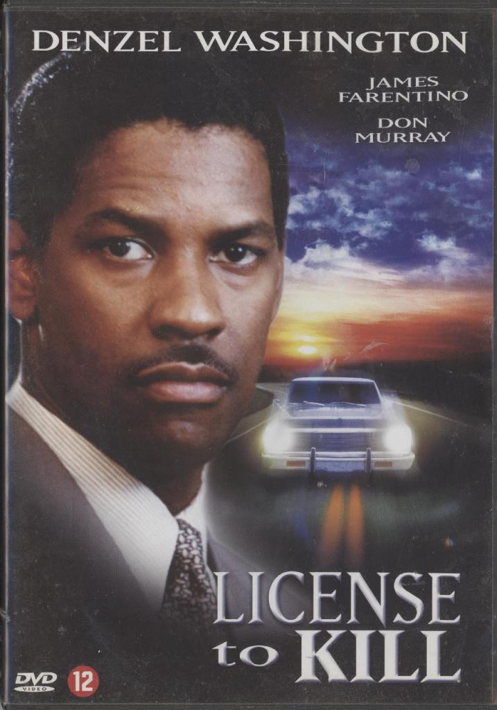 51) License to Kill: met Denzel Washington en Don Murray, Vanaf 12 jaar, Ophalen of Verzenden, Gebruikt, Actiethriller