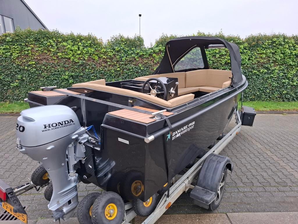 Splinternieuwe Damare 495r Tender Sloep 20pk Honda 4 takt