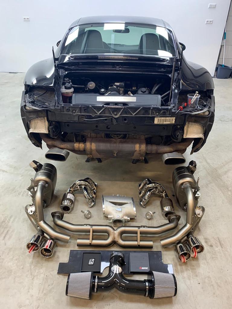 Porsche 911 3.6 Carrera 4 voor 65000,= euro aan VERNIEUWD, Auto's, Automaat, Euro 5, Gebruikt, Zwart