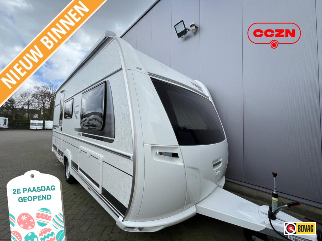 Fendt Bianco Activ 465 SGE, Caravans en Kamperen, Caravans, Tot en met 2, Bedrijf, Fendt, 5 tot 6 meter