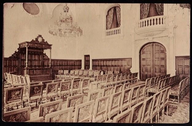 GRONINGEN  -  Academiegebouw-Aula  ( Ongelopen ), Ophalen of Verzenden, Voor 1920, Ongelopen, Groningen