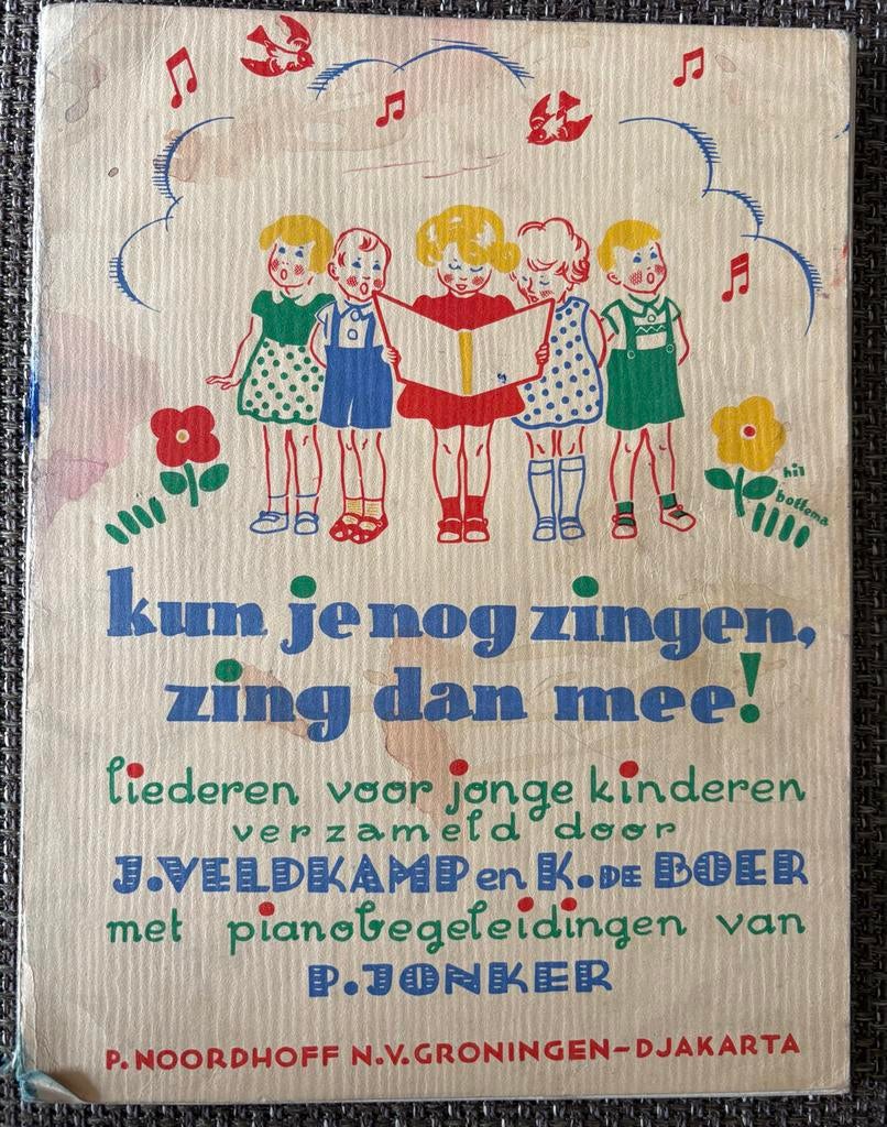 Kun je nog zingen, zing dan mee! Kinderliedjes met piano, Muziek en Instrumenten, Bladmuziek, Gebruikt, Overige genres, Ophalen of Verzenden