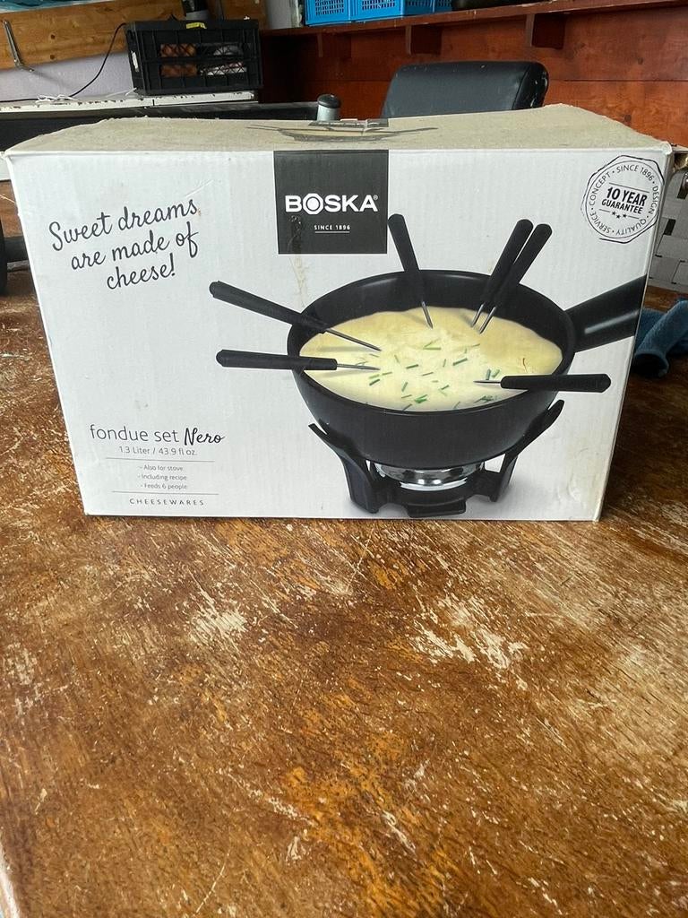 Boska kaasfondue set (compleet)!, Ophalen, Gebruikt, Fondueset