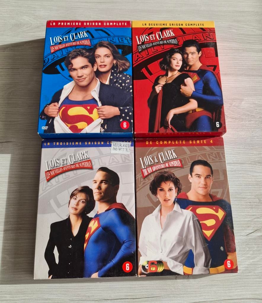 Complete serie superman lois and clark + extra, Cd's en Dvd's, Dvd's | Tv en Series, Alle leeftijden, Ophalen of Verzenden, Zo goed als nieuw