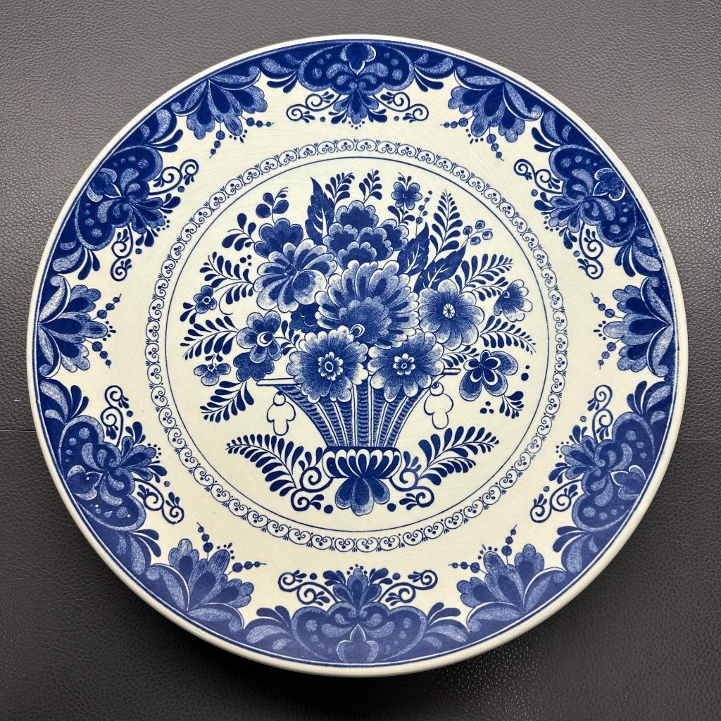 Delfts Blauw wandbord van Chemkefa, Antiek en Kunst, Verzenden