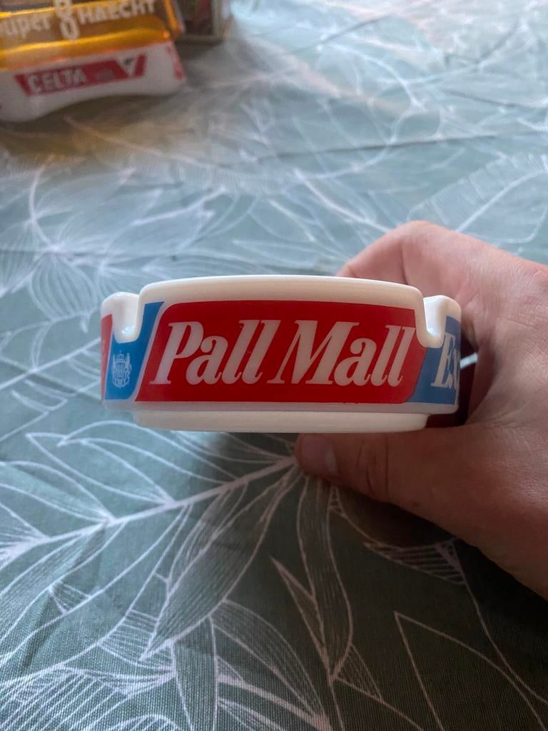 Pall Mall Export sigaretten vintage reclame asbak, Ophalen of Verzenden, Zo goed als nieuw, Asbak